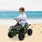 Costway 12V Battery Powered Kids Ride On ATV Electric 4-Wheeler Quad Car with MP3 & Light